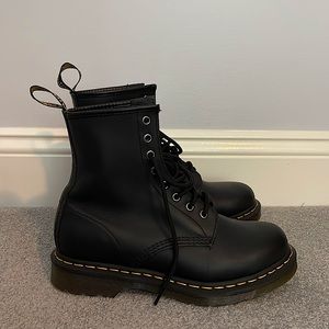 Dr. Martens leather lace up boots